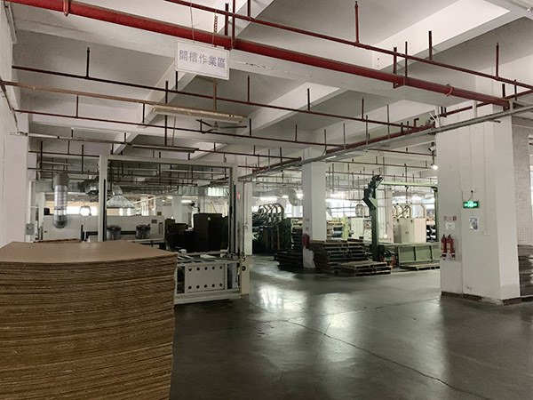 车间一角-四台全自动印刷机合照